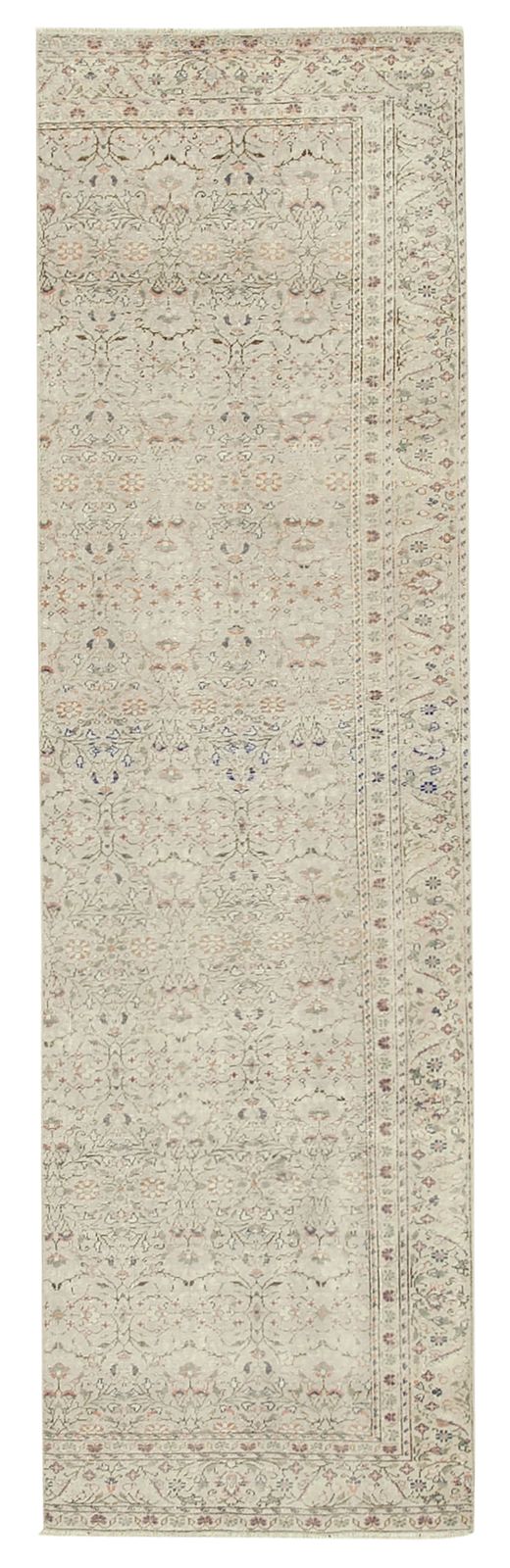 Antique Turkish Distressed One Of A Kind Unique Kayseri Rug