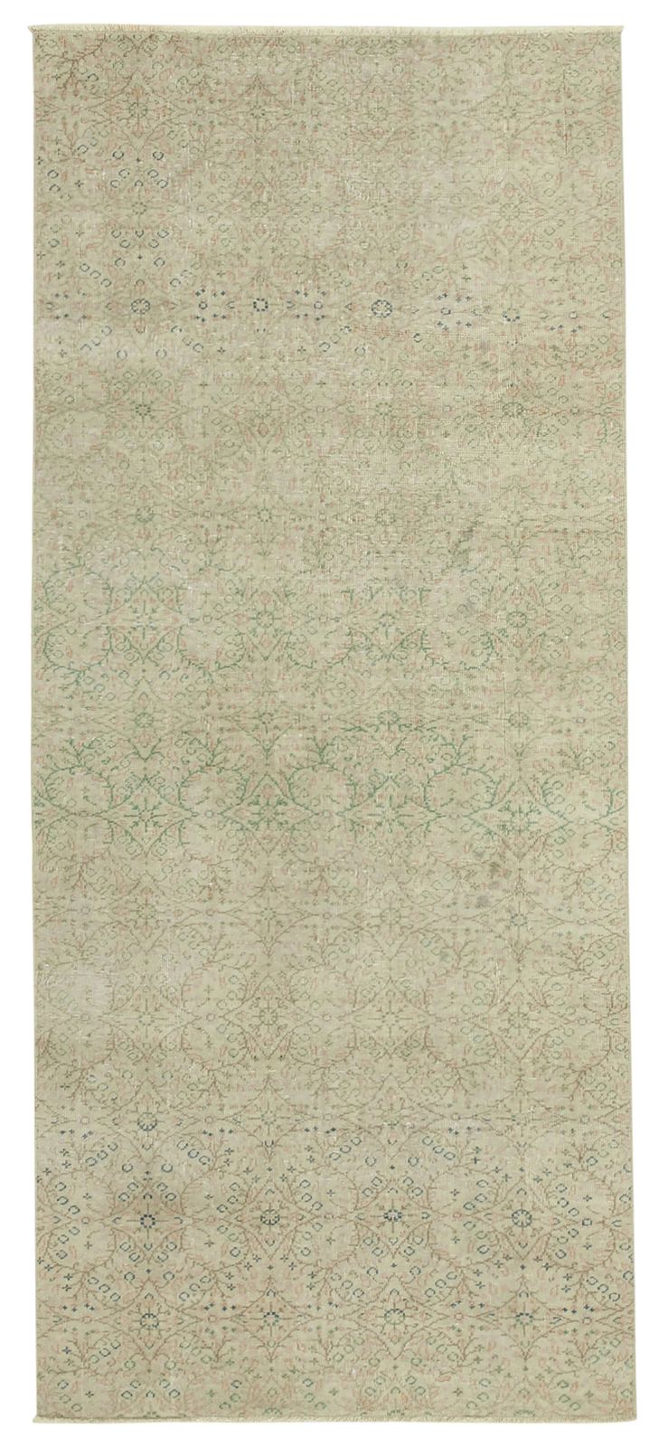Antique Turkish Distressed One Of A Kind Unique Kayseri Rug