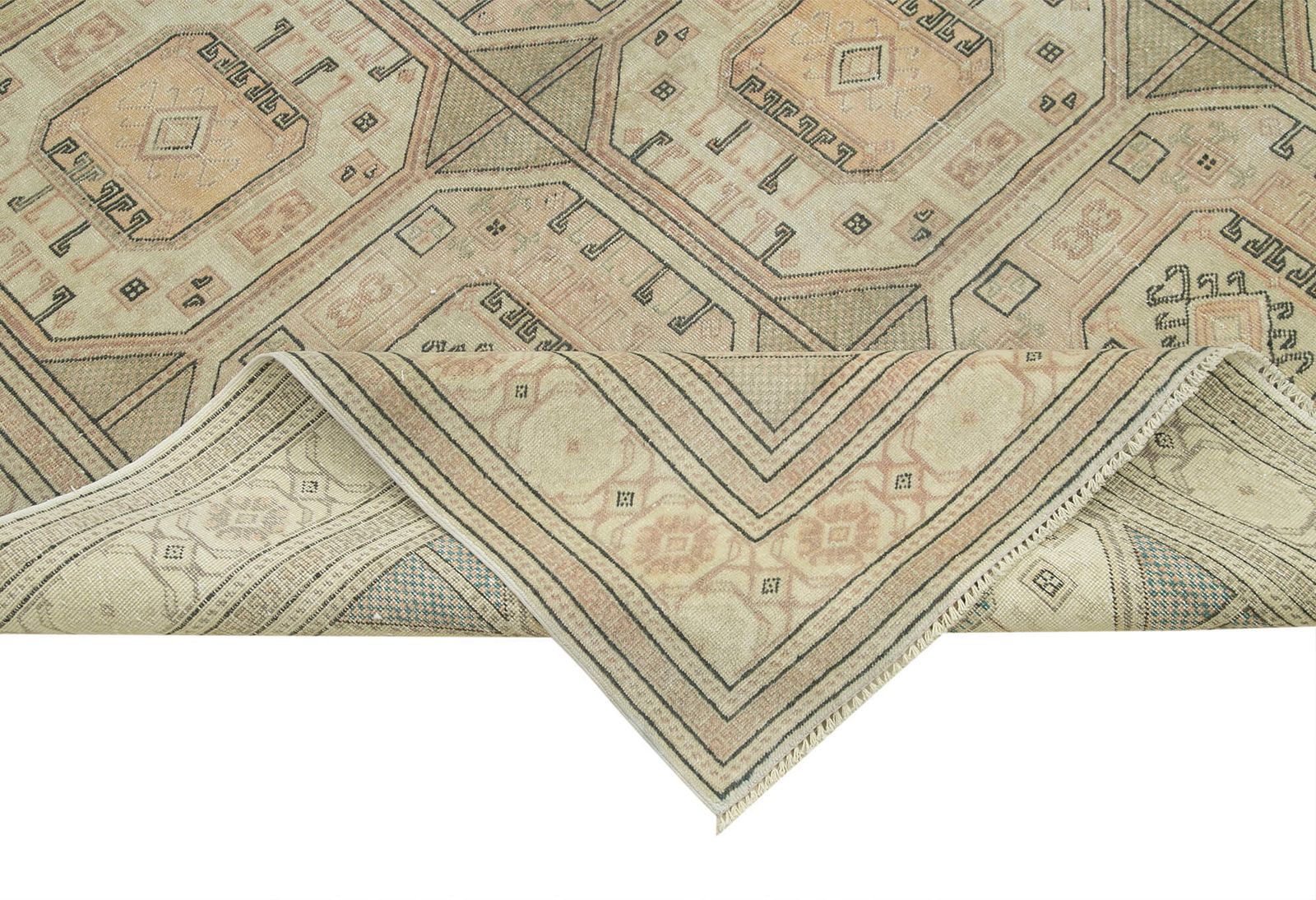 Antique Turkish Distressed One Of A Kind Unique Kayseri Rug photo vinterior