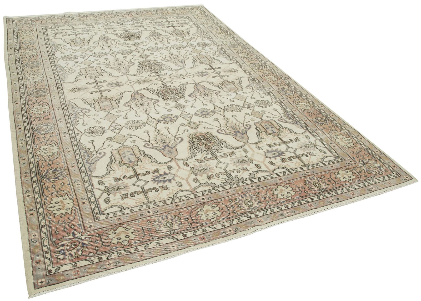 Antique Turkish Distressed One Of A Kind Unique Kayseri Rug photo furniture