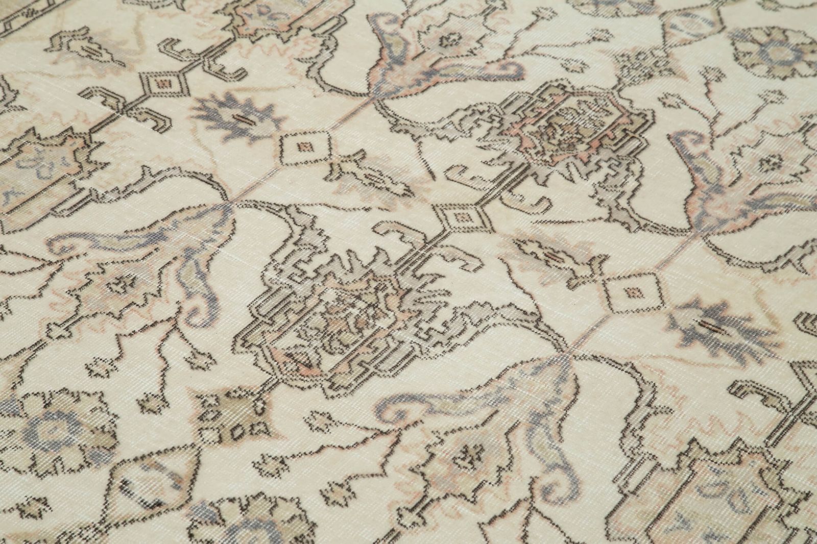 Antique Turkish Distressed One Of A Kind Unique Kayseri Rug photo 1650.0