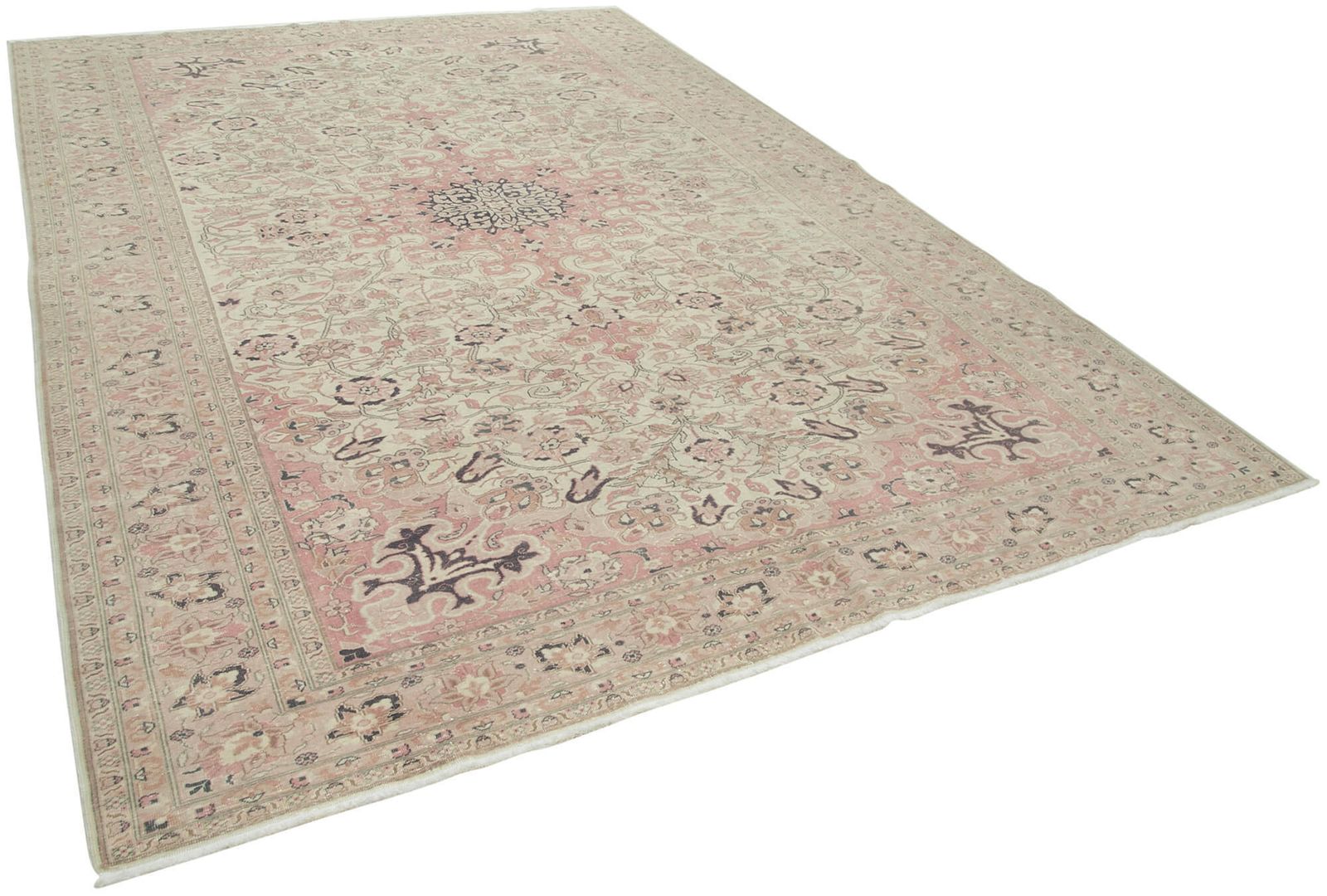 Antique Turkish Distressed One Of A Kind Unique Kayseri Rug photo furniture