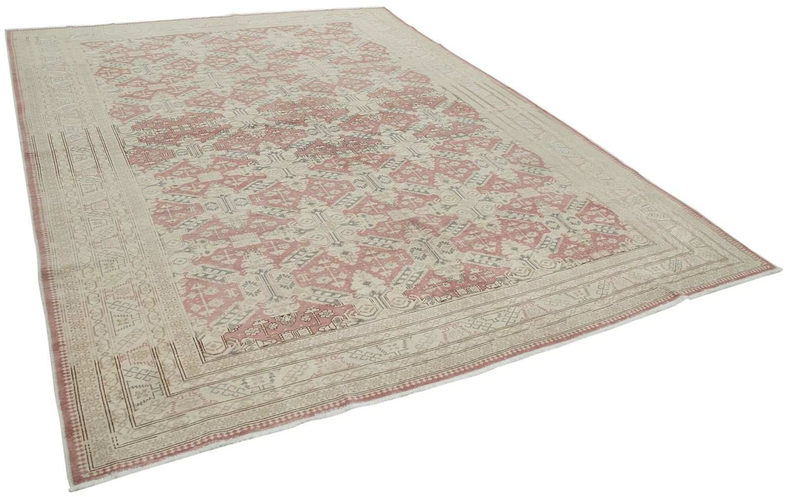 Antique Turkish Distressed One Of A Kind Unique Kayseri Rug photo Textiles