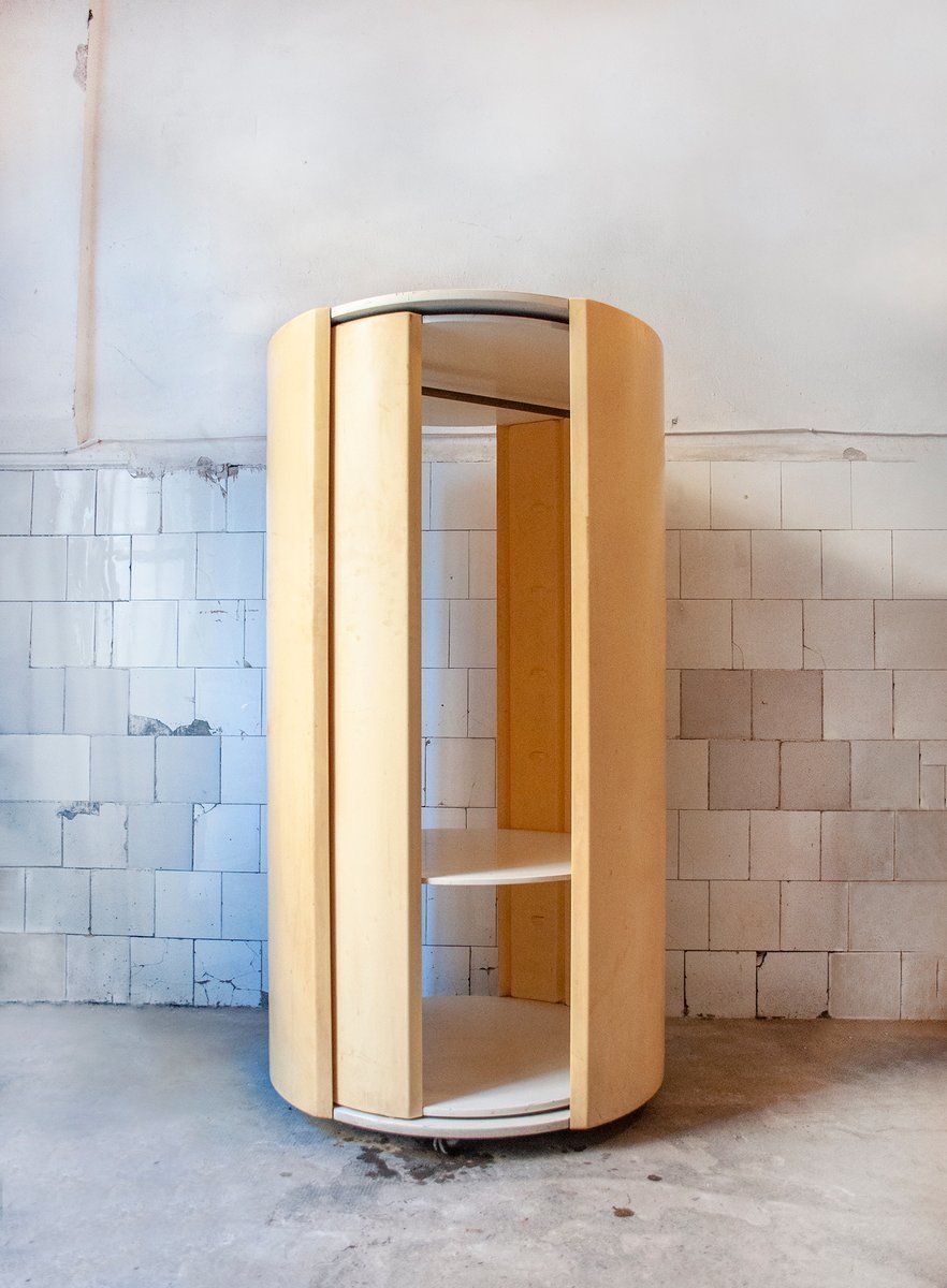 Cilindrische Kast Van Gilberto Peguri Voor Peguri, Jaren 1960 photo furniture
