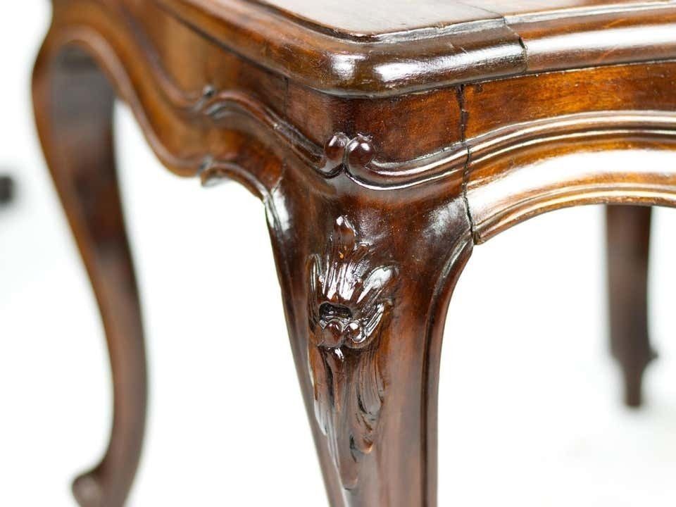 photo vinterior Set Of Six French 19th Century Louis XV Style Caned Dining Chairs In Walnut