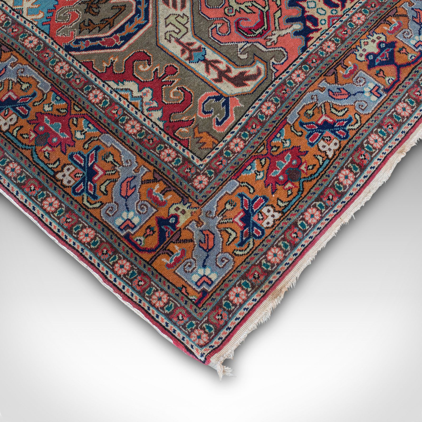 Vintage Erivan Rug, Caucasian, Woven, Hall, Living Room, Carpet, Late 20th C photo vinterior