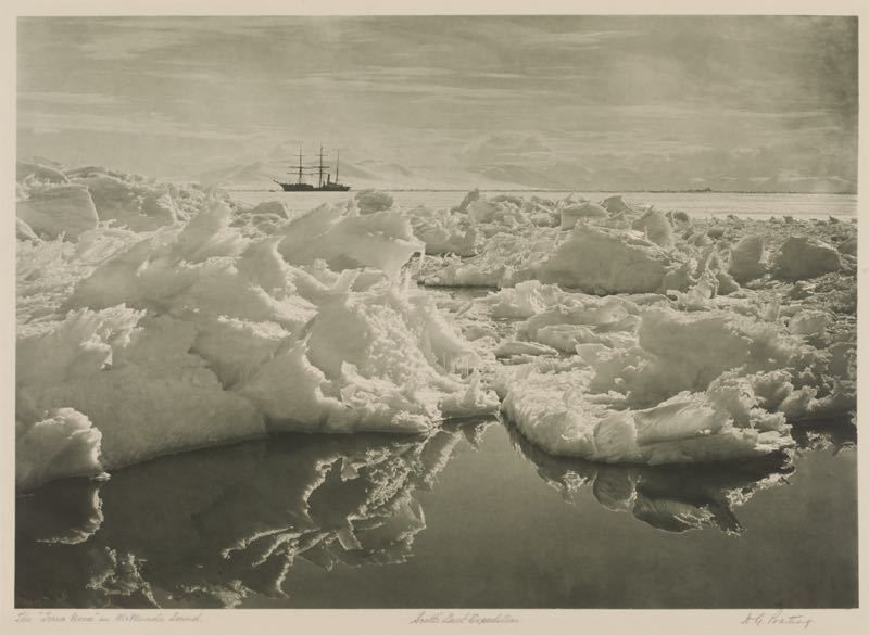 'The Terra Nova In Mc Murdo Sound' British Antarctic Expedition 1910 1913 Archival Pigment Print Unframed