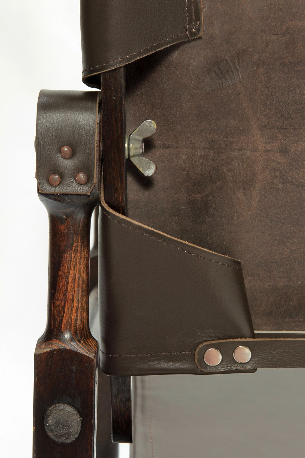 photo buy Kienzle Safari Chair By Wohnbedarf, With New Leather, 50s