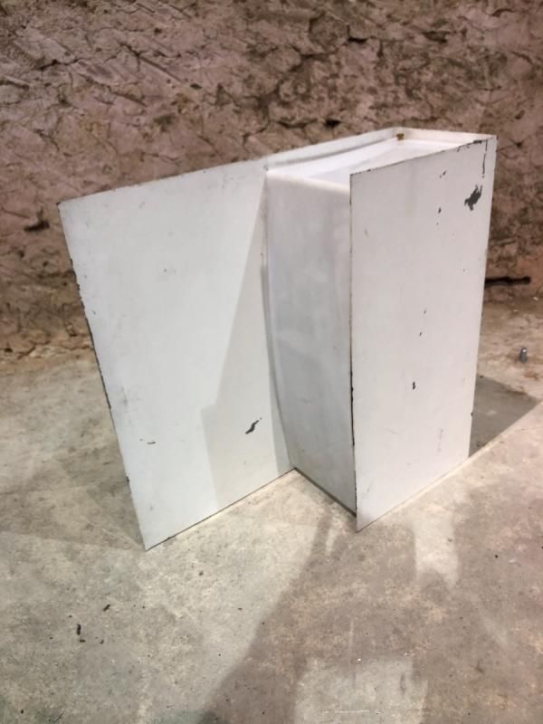 photo for sale Series Of 10 1950/60 Wall Lights In White Lacquered Metal.