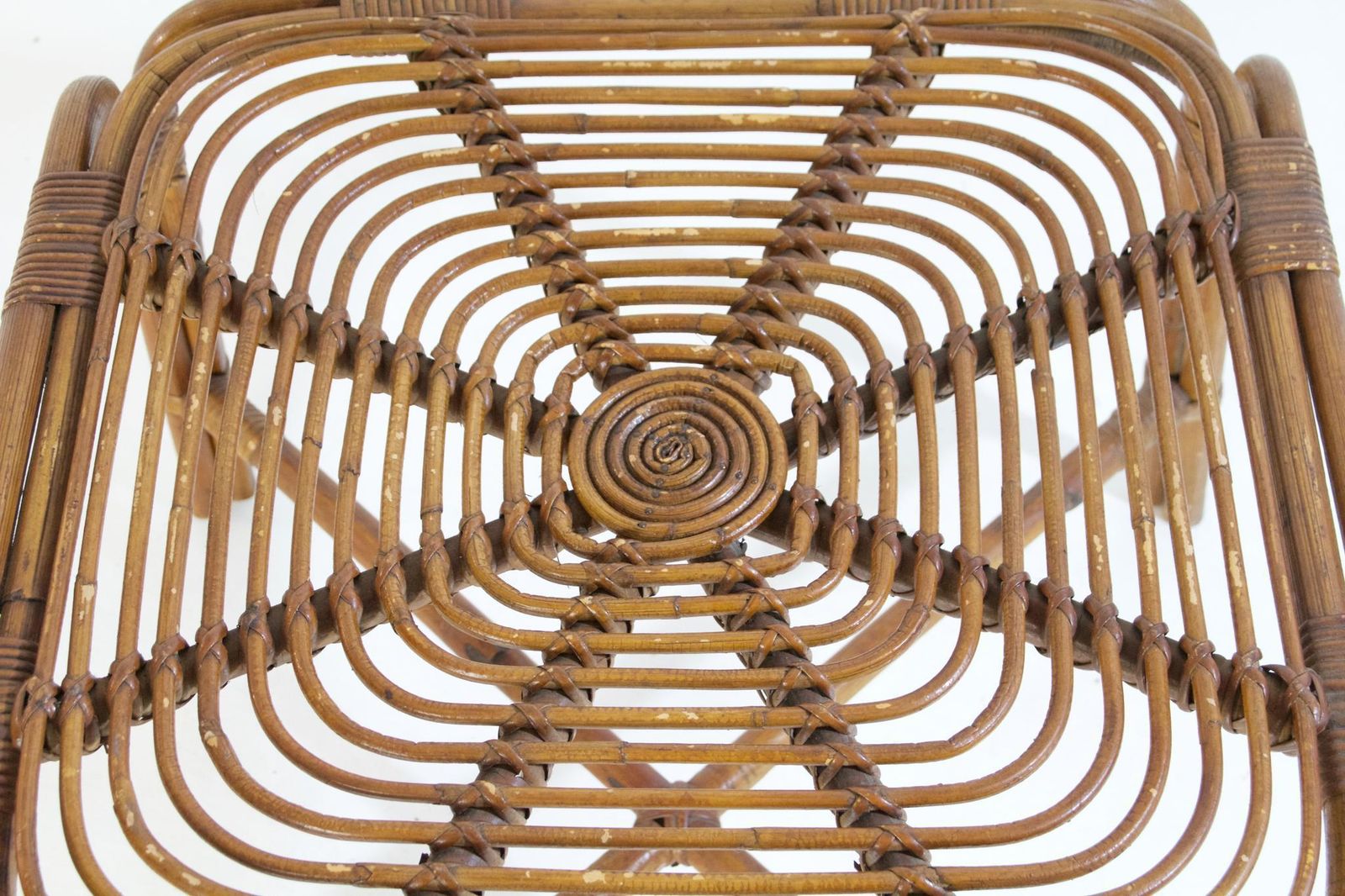 Midcentury Bamboo Table In The Style Of Franco Albini, Italy photo buy