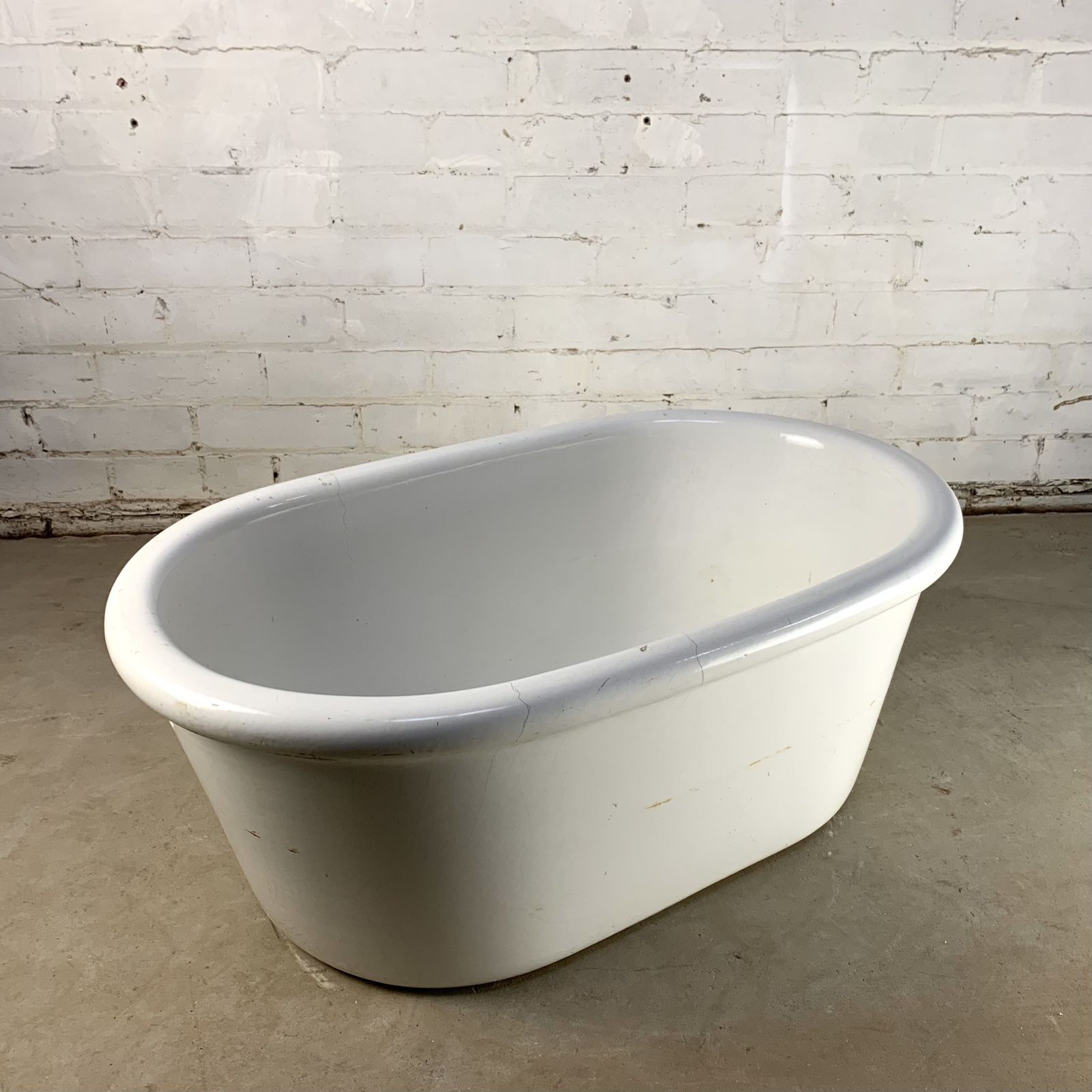Victorian Ceramic Baby Bath photo Home Decor
