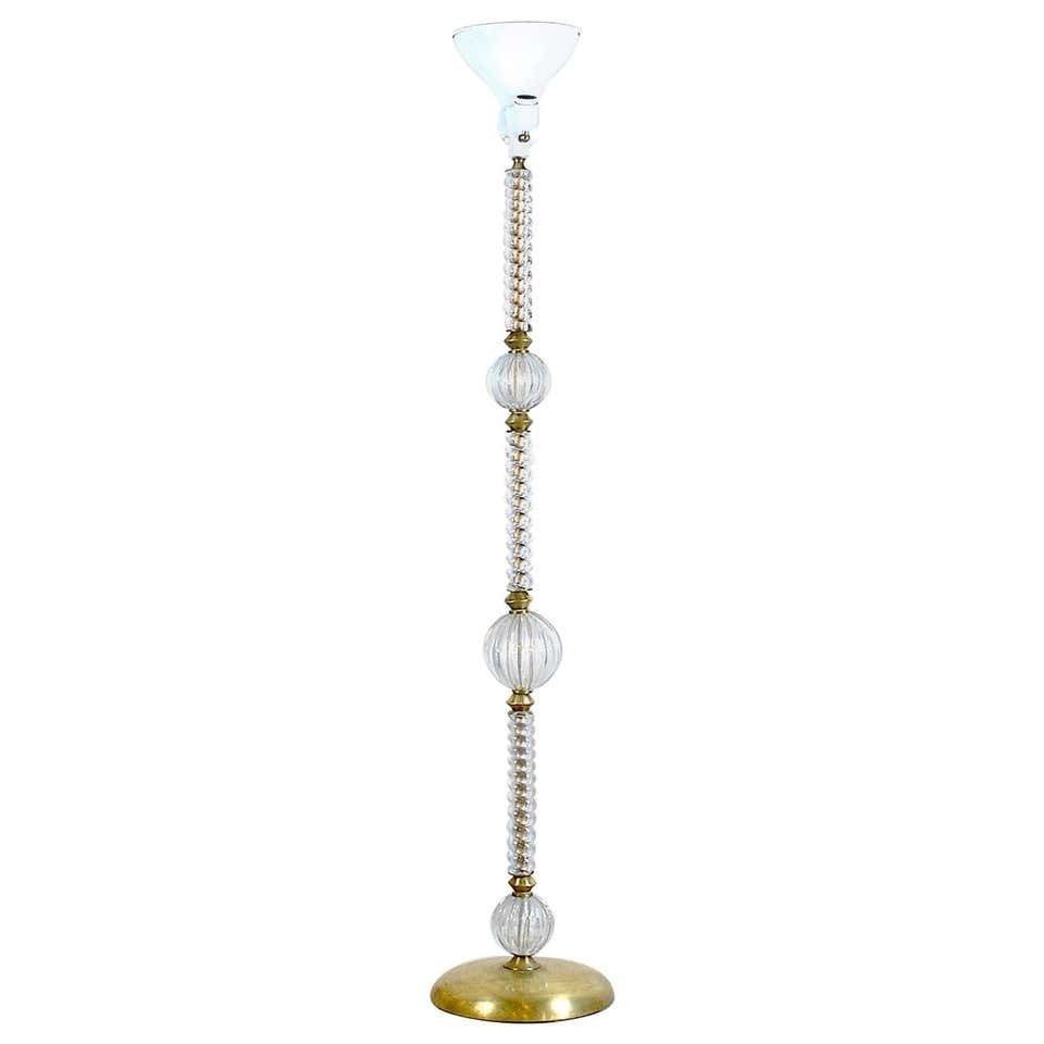 Italian Midcentury Floor Lamp By Barovier & Toso
