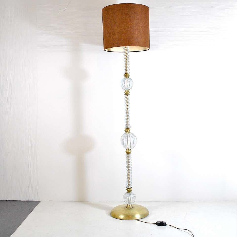 photo for sale Italian Midcentury Floor Lamp By Barovier & Toso