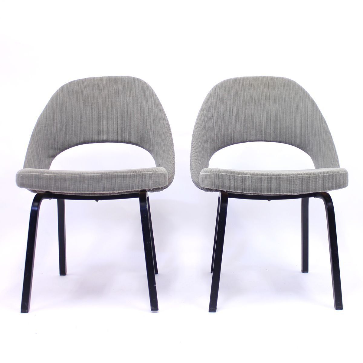 Executive Side Chairs By Eero Saarinen For Knoll / Nordiska Kompaniet, 1962, Set Of 2 photo 1077.0