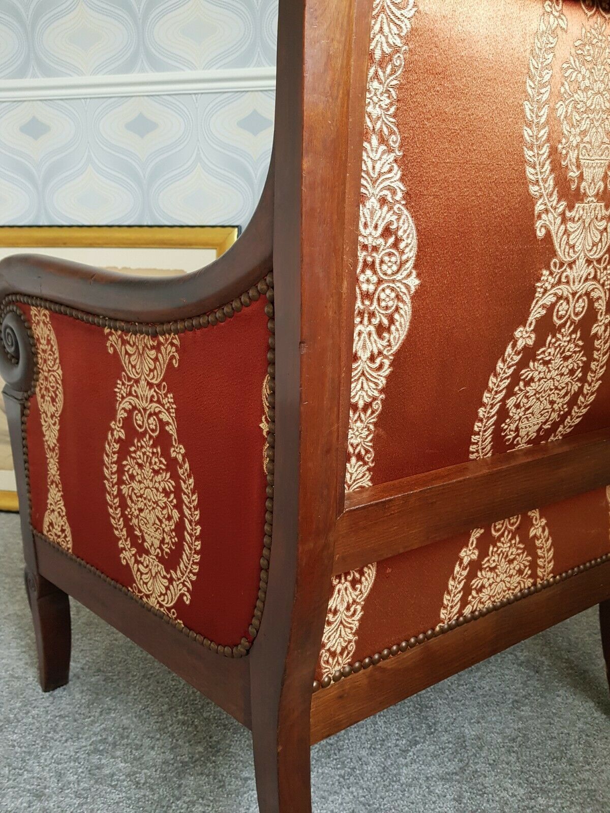 photo furniture A Superb Antique Empire Regency French Armchair Country House