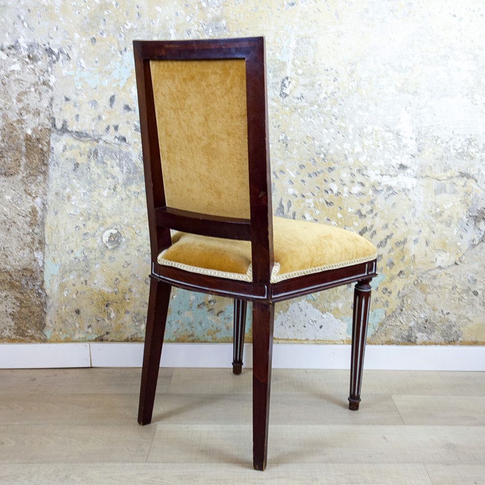 photo vinterior Pair Of Louis XVI Style Chairs, Spain, 1940s