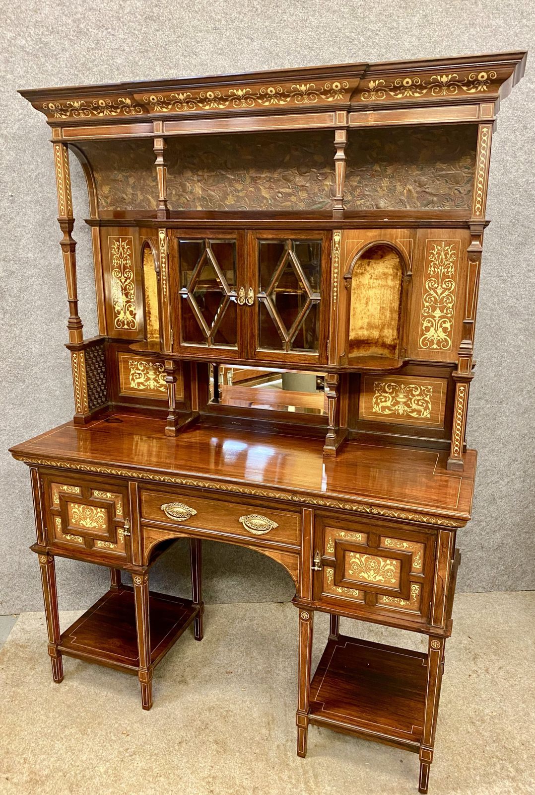 photo buy Superb James Plunckett Art Furniture Makers Side Cabinet