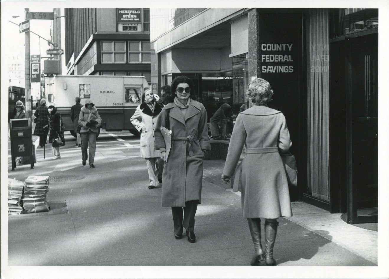 Oscar Abolafia Jackie Kennedy   Original Press Photo 1960s
