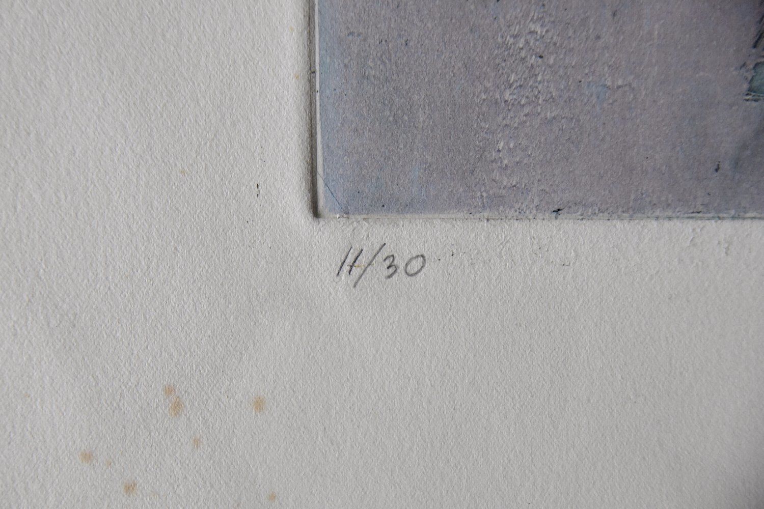 photo for sale Lawrence Heyman, Fertilization Iiii From Atelier 17 Series, Etching On Arches Paper, 1960s
