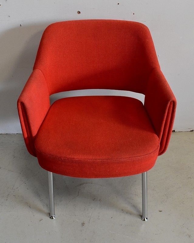 Vintage "Deauville" Chair By P. Gautier Delaye, 1960