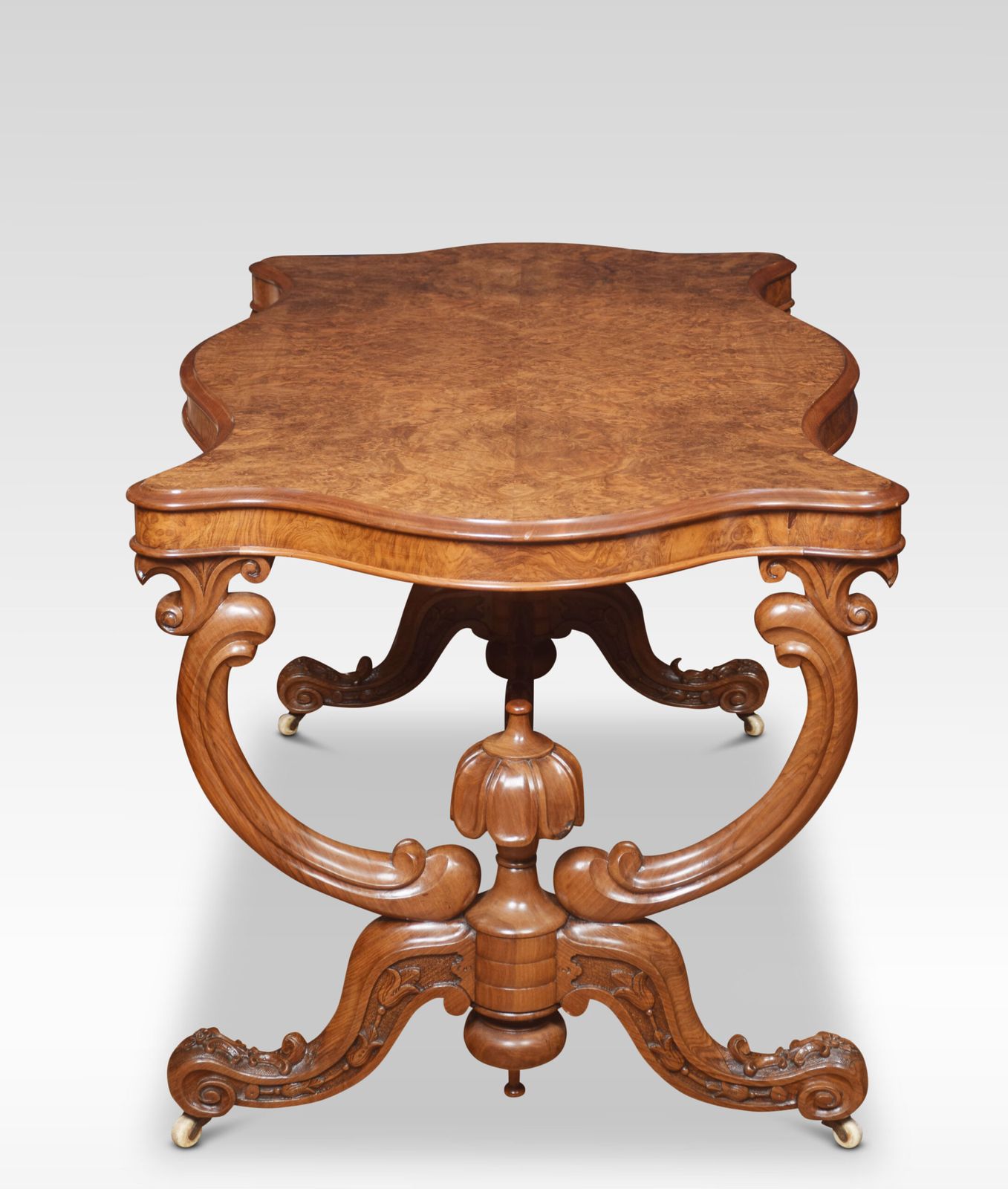 Burr Walnut Center Table photo furniture