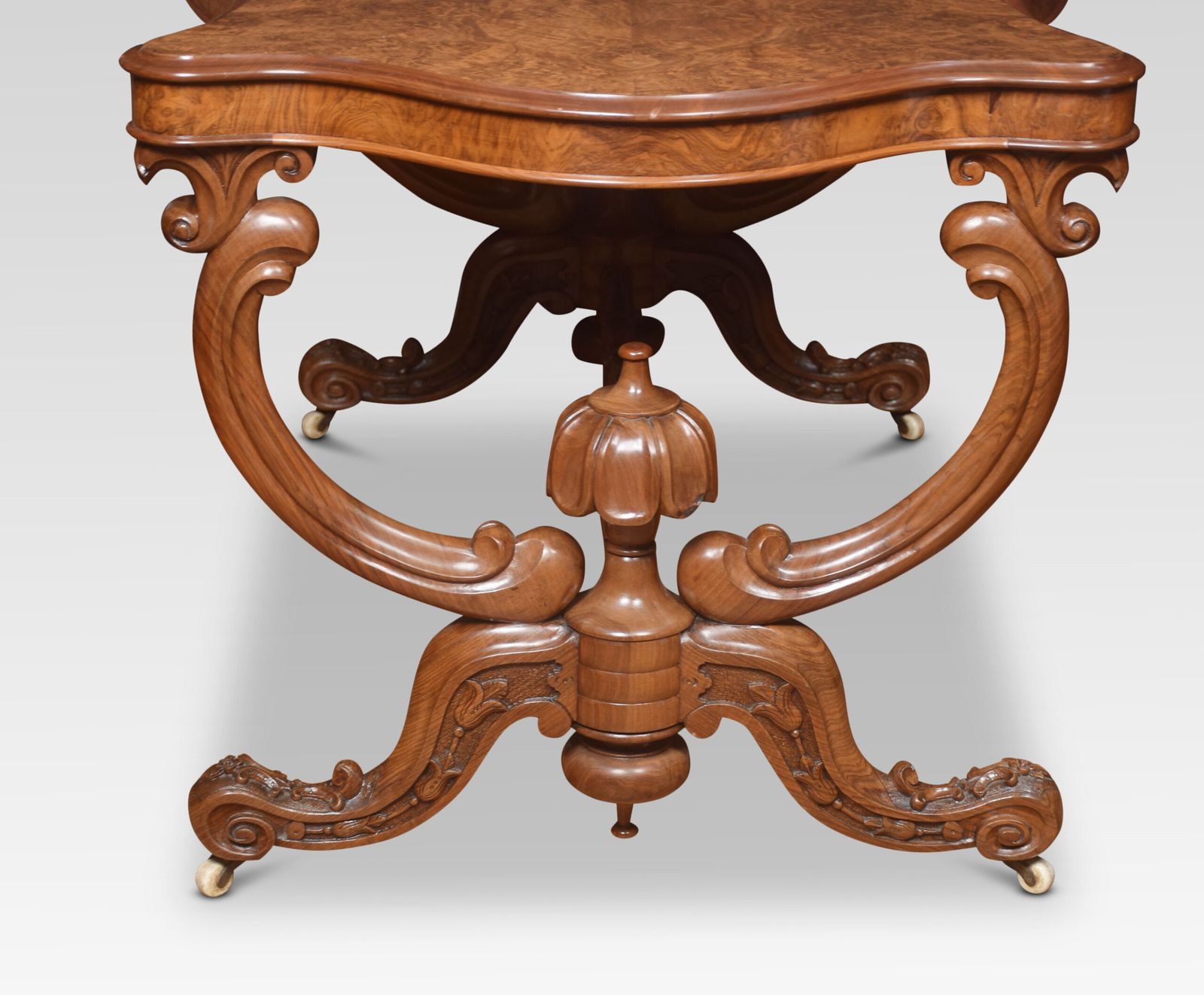 Burr Walnut Center Table photo 3708.0