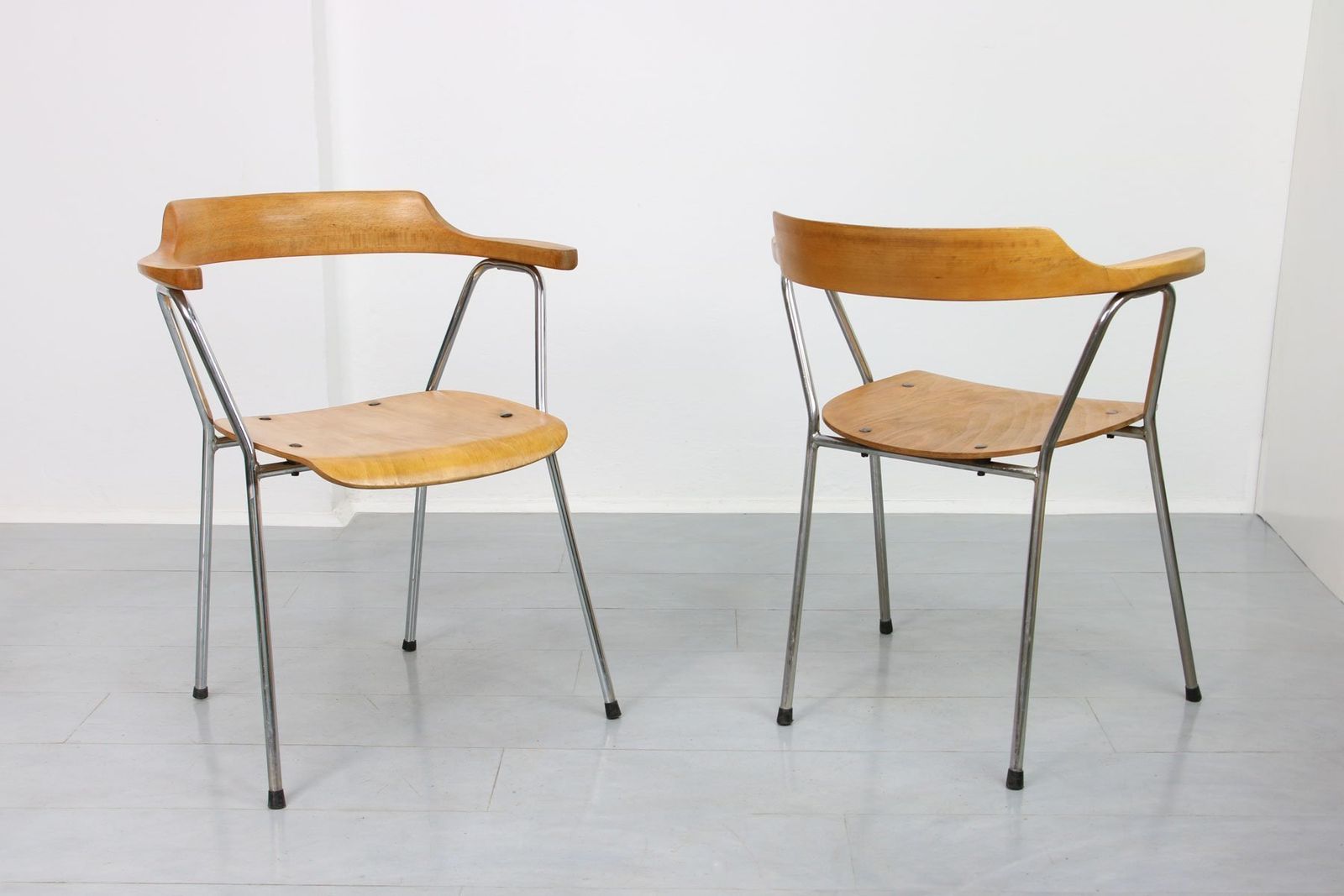 photo furniture Mid Century 4455 Dining Chairs By Niko Kralj For Stol Kamnik, Set Of 2