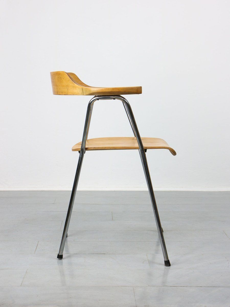 photo vintage Mid Century 4455 Dining Chairs By Niko Kralj For Stol Kamnik, Set Of 2