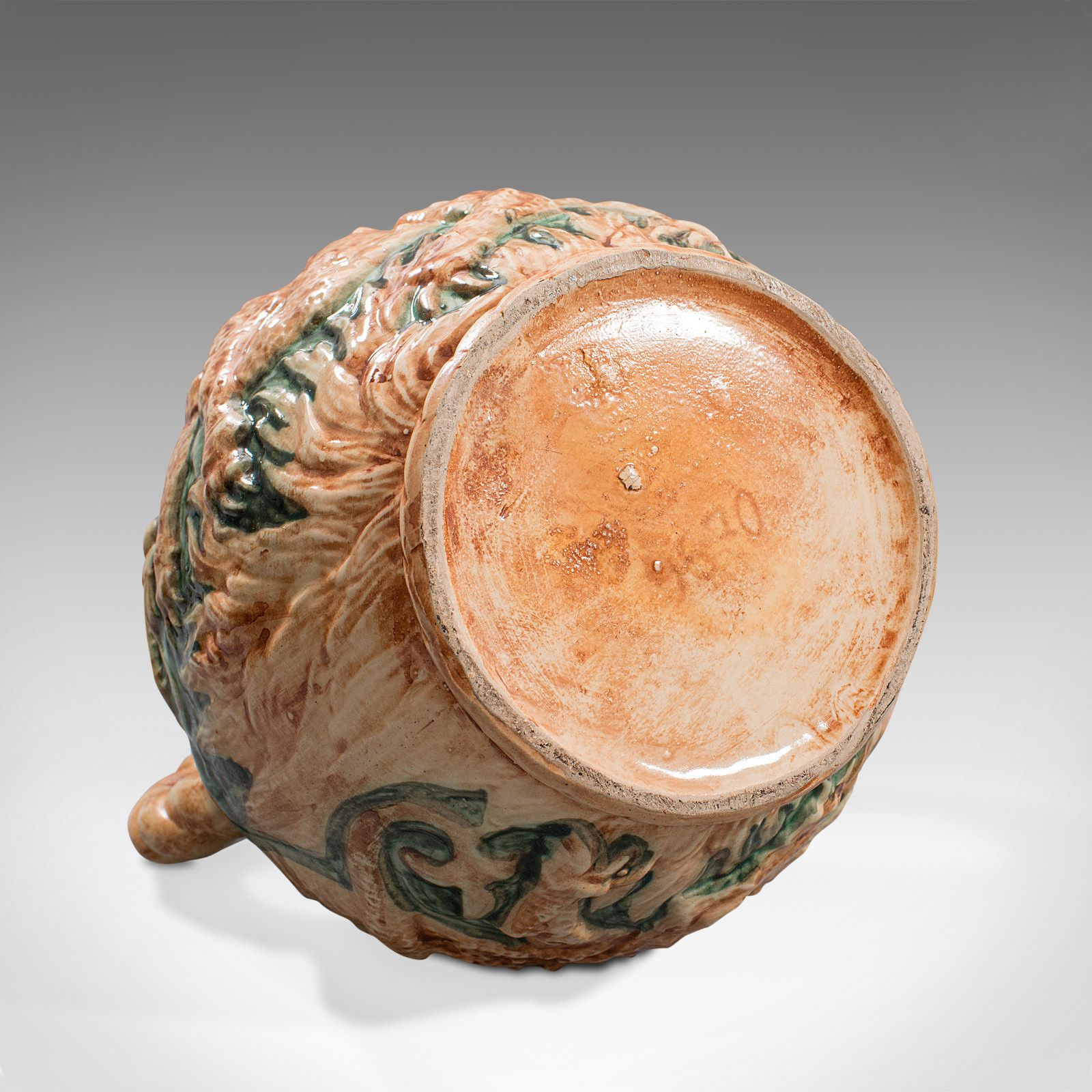 photo for sale Antique Decorative Vase, Continental, Ceramic, Baluster Urn, Dragon, Victorian