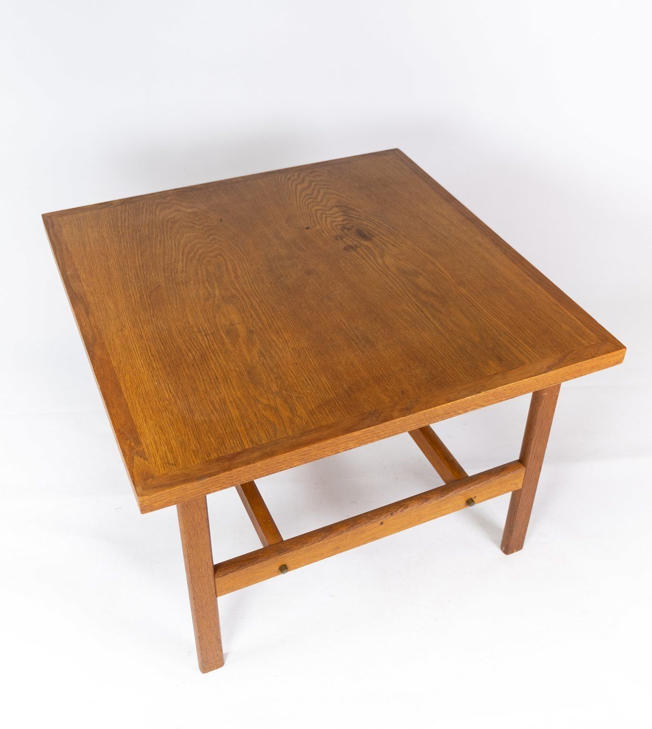 Coffee Table In Soap Treated Oak Designed By Hans J. Wegner From The 1960s. photo furniture