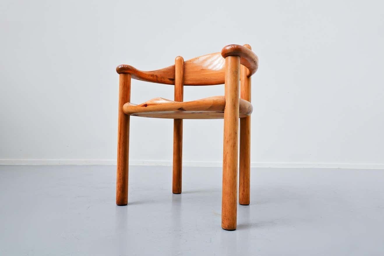 photo furniture Set Of 4 Pitchpin Armchairs By By Rainer Daumiller, 1970s