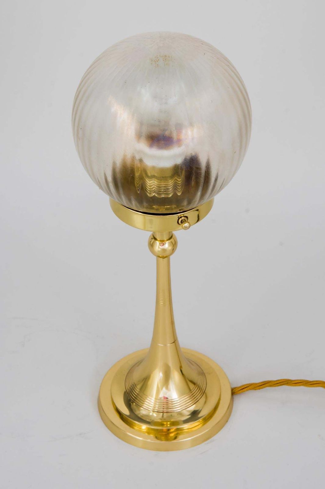 Art Deco Table Lamp Vienna Around 1920s With Original Shade photo for sale