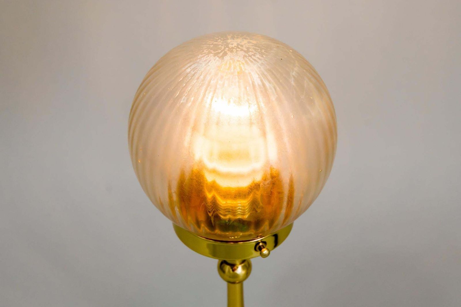 Art Deco Table Lamp Vienna Around 1920s With Original Shade photo vintage