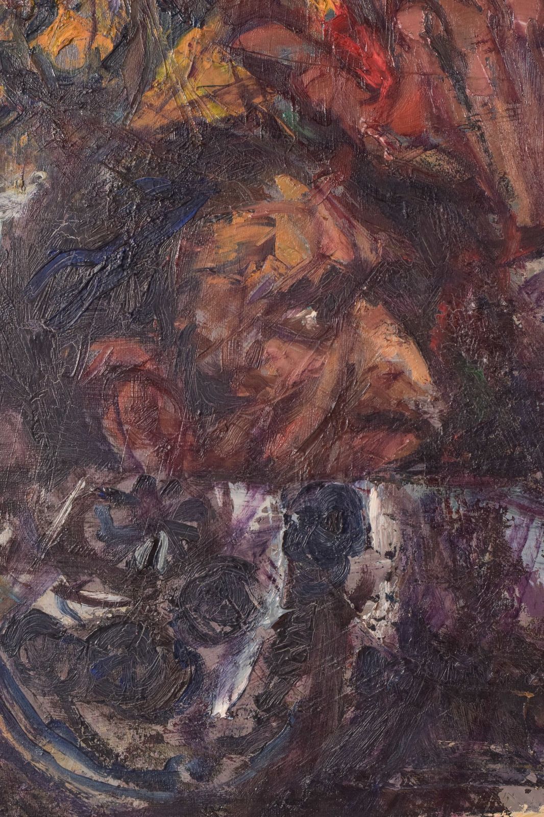 Alvaro – Schilderij Met Gevechtsscène photo buy
