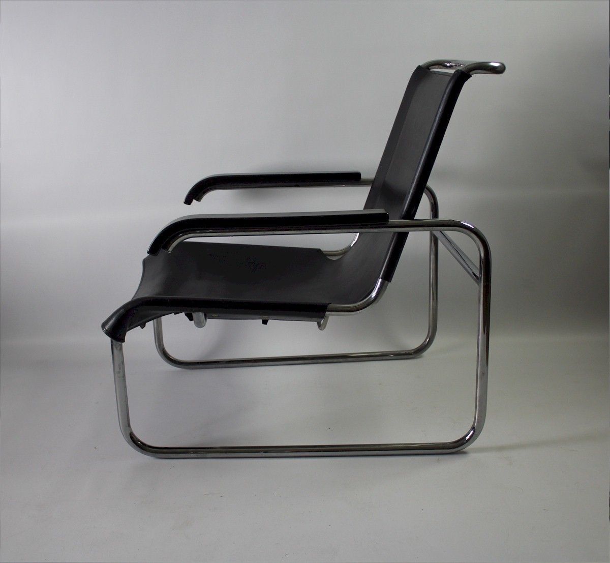 Bauhaus Model B35 Lounge Chair By Marcel Breuer For Thonet photo for sale