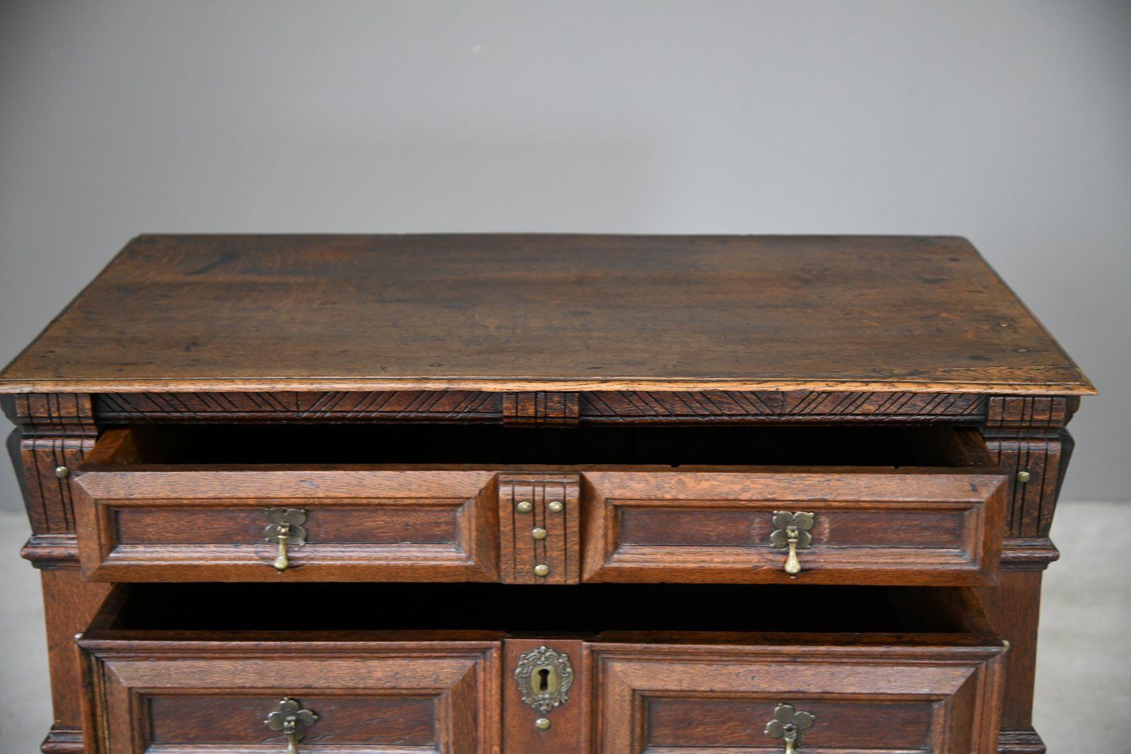 photo for sale Late 17th Century Oak Chest Of Drawers