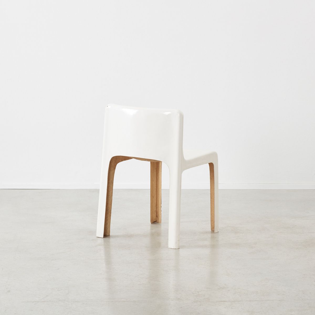 Gerard Le Fe Fibreglass Chair Prisunic Editions, France C1970 photo Furniture