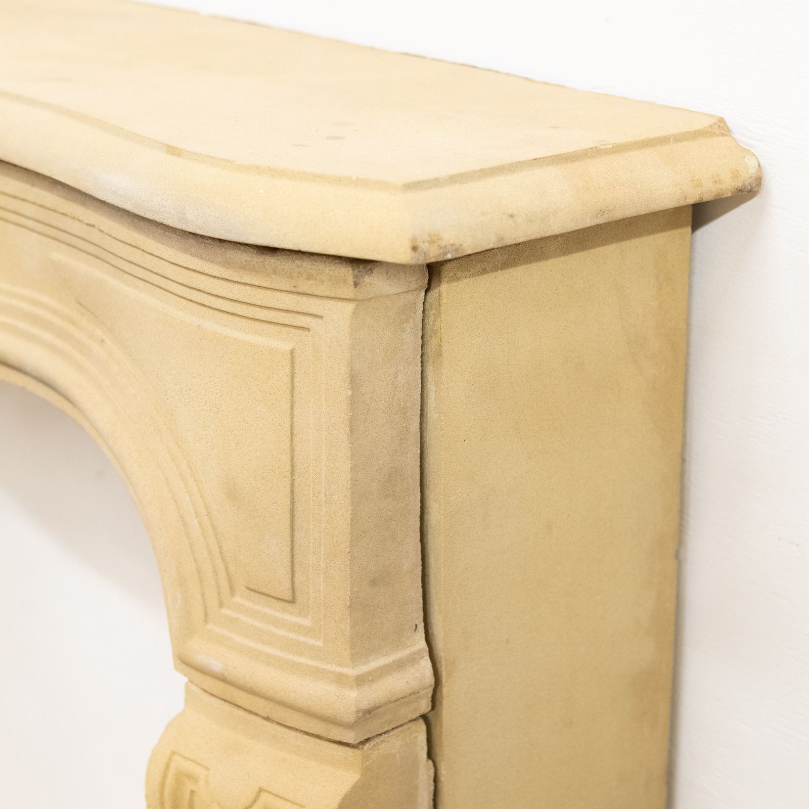 photo furniture Reclaimed Stone French Style Louis Chimneypiece With Hearth