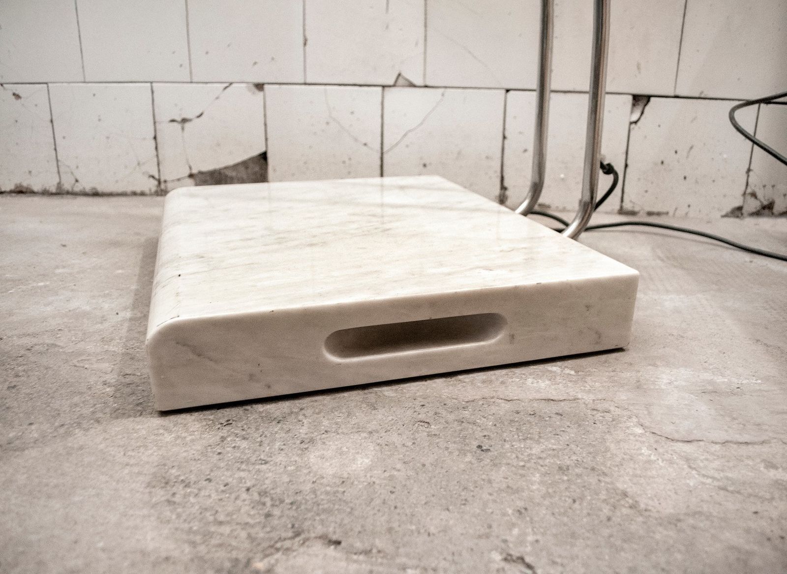 Italian Floor Lamp By Bruno Gecchelin For Sirrah, 1970s photo buy