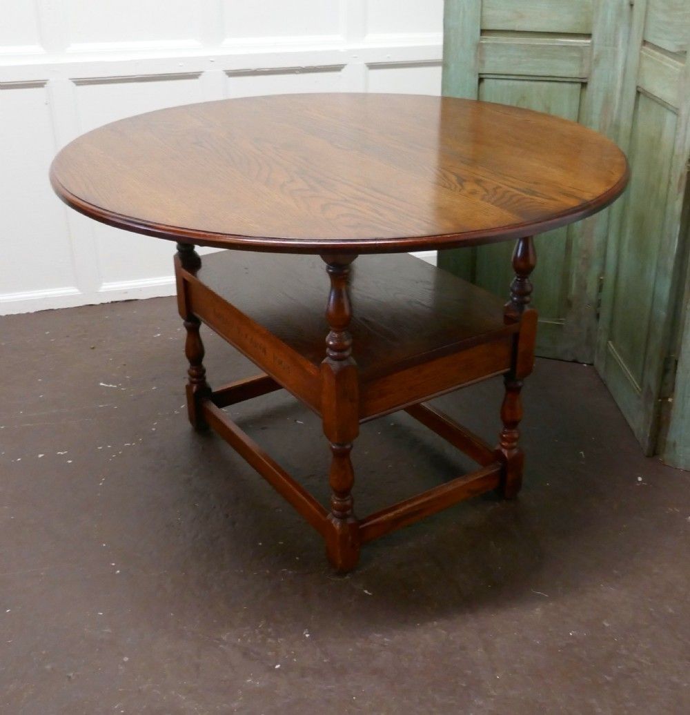 Golden Oak Monks Bench/Hall Table photo vinterior