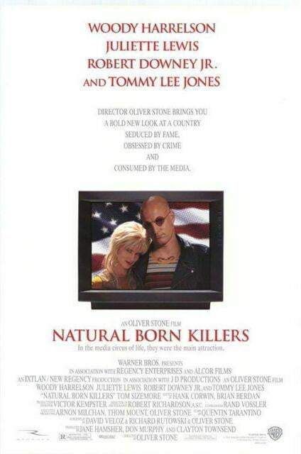 Natural Born Killers 1994   Original Vintage Poster