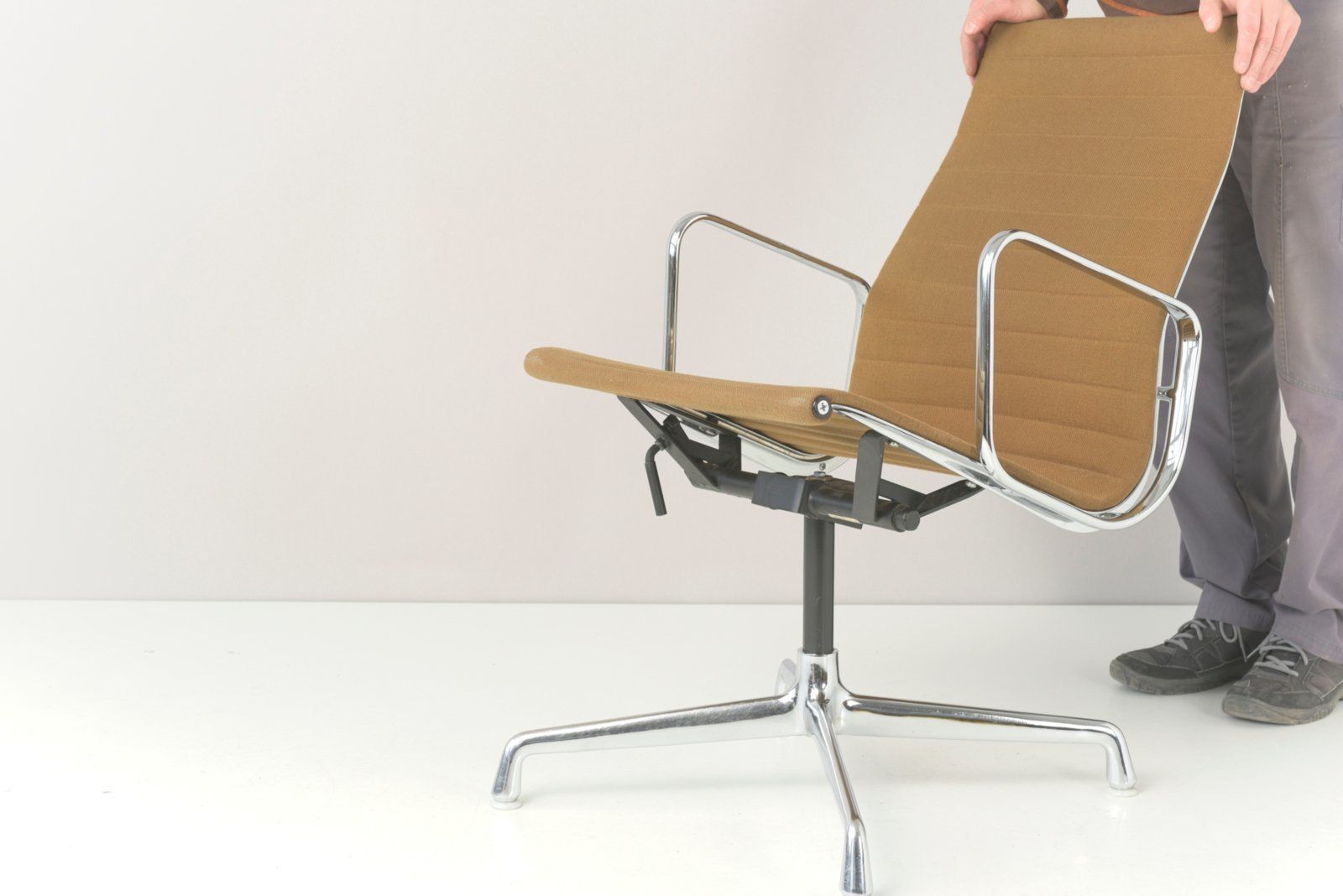 Alu Group Conference Chair By Charles & Ray Eames For Vitra, 1958 photo for sale