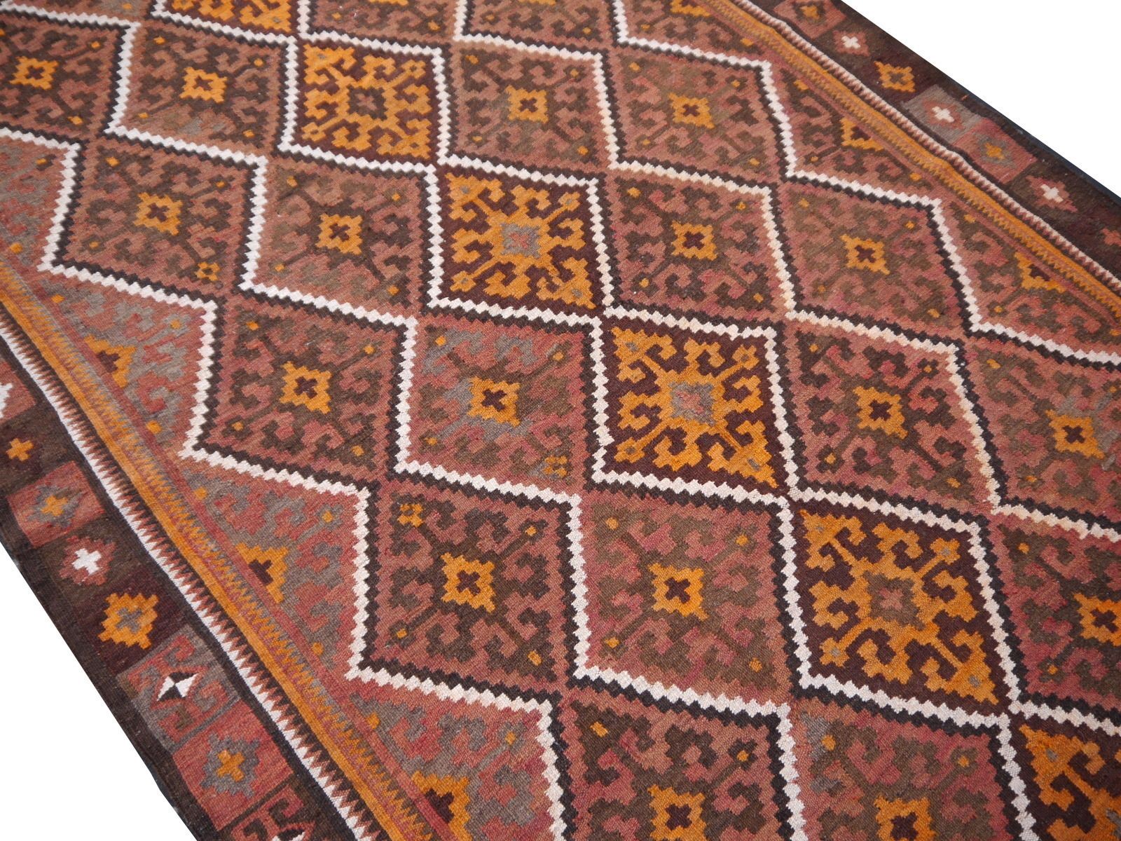 photo vintage Oversized Vintage Kilimkleed 363 X 153 Cm | 12 X 5 Ft