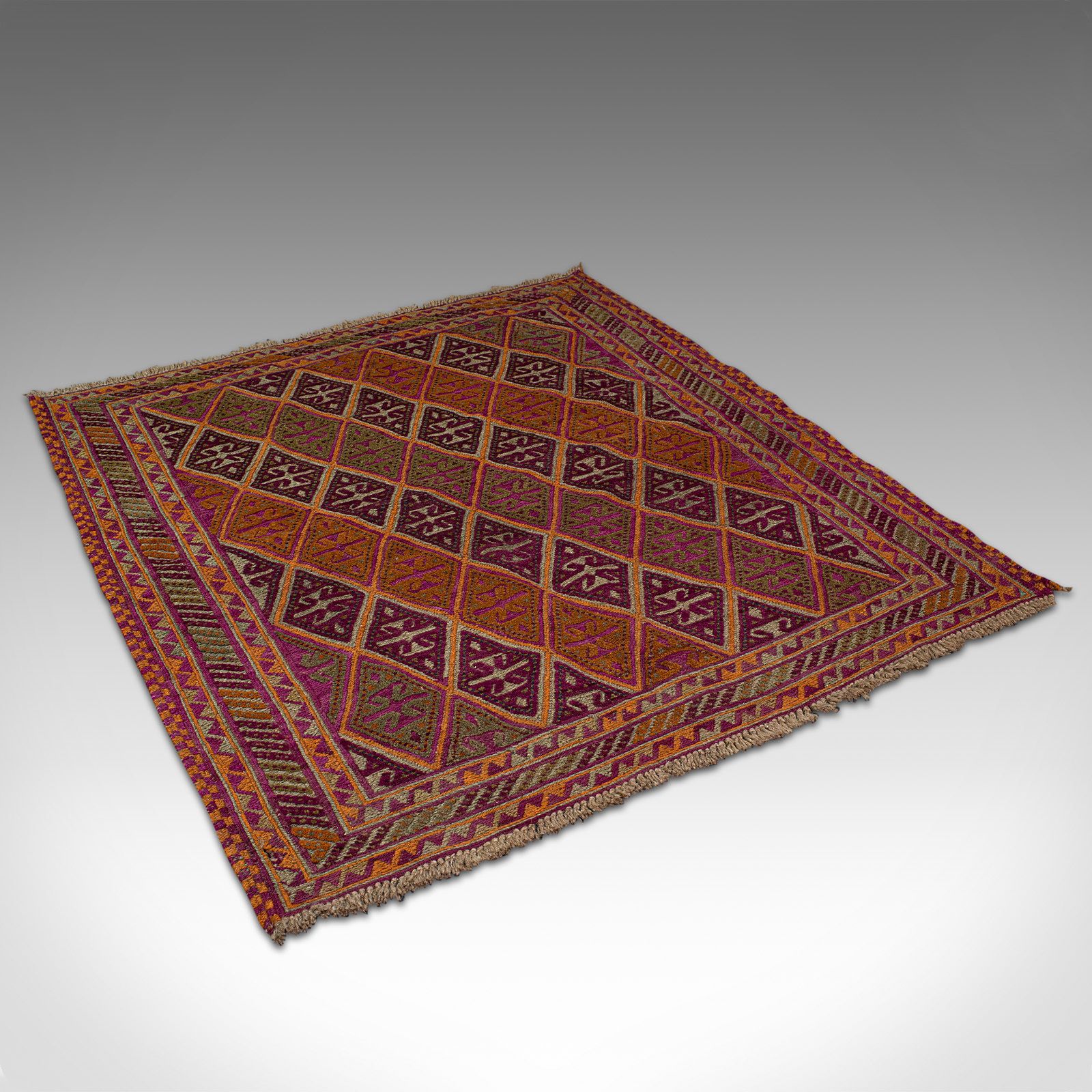 Antique Gazak Rug, Middle Eastern, Nomadic, Tribal, Decorative Carpet, C1900