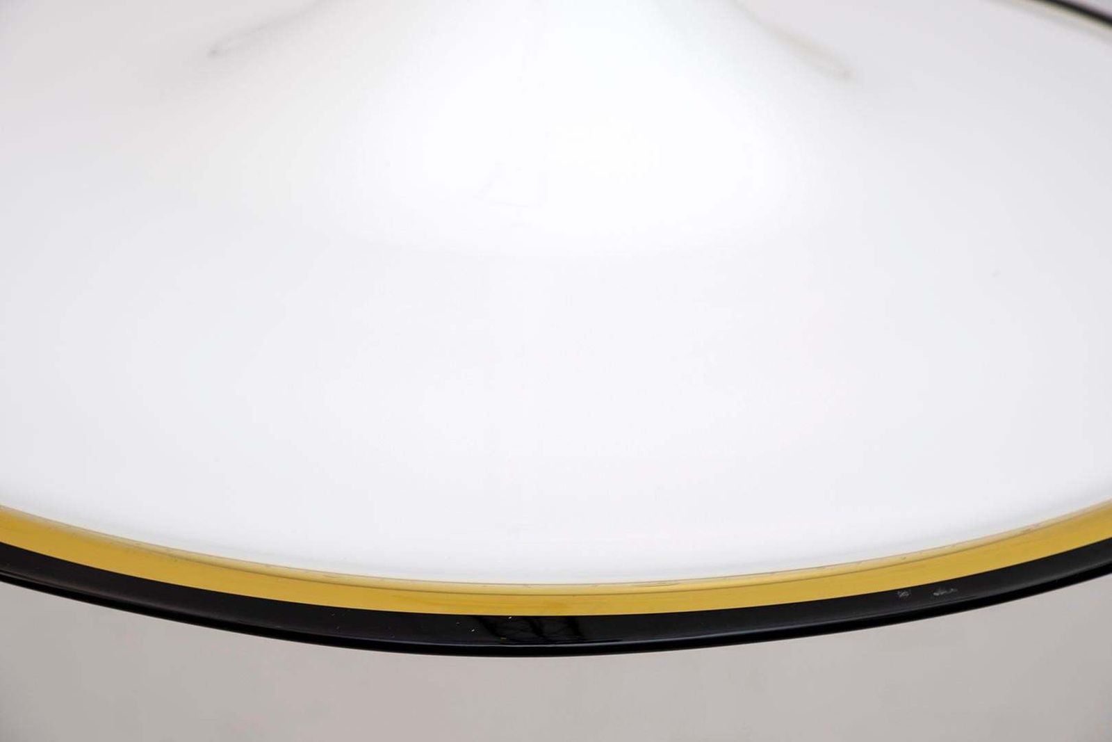 photo furniture Mid Century Modern Italian Chandelier Hat Murano Glass, 1970