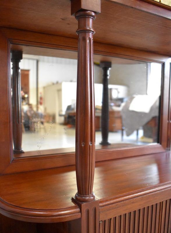 Furniture Small Entrance Furniture In Solid Mahogany, Louis XVI Style   1st Part 19th Century photo