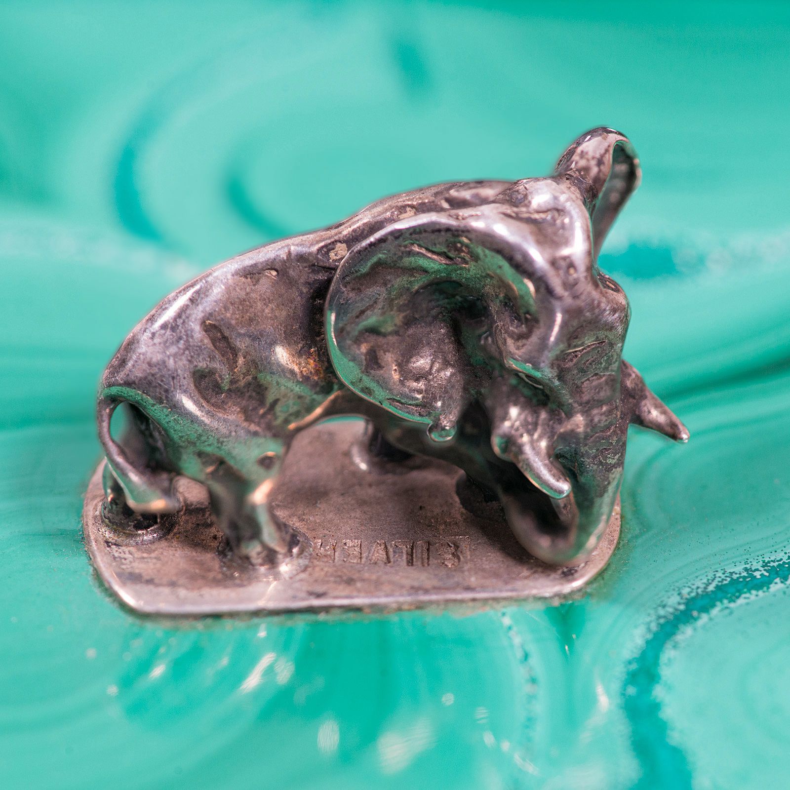Small Antique Trinket Box, English, Malachite, Silver, Decorative, C1850 photo furniture