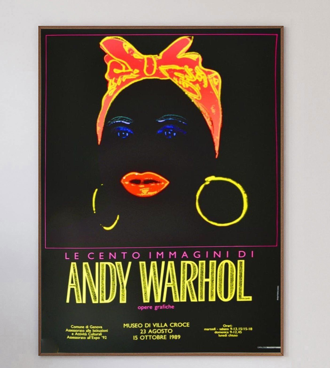 Andy Warhol Mammy The Hundred Images Original Vintage Poster photo furniture