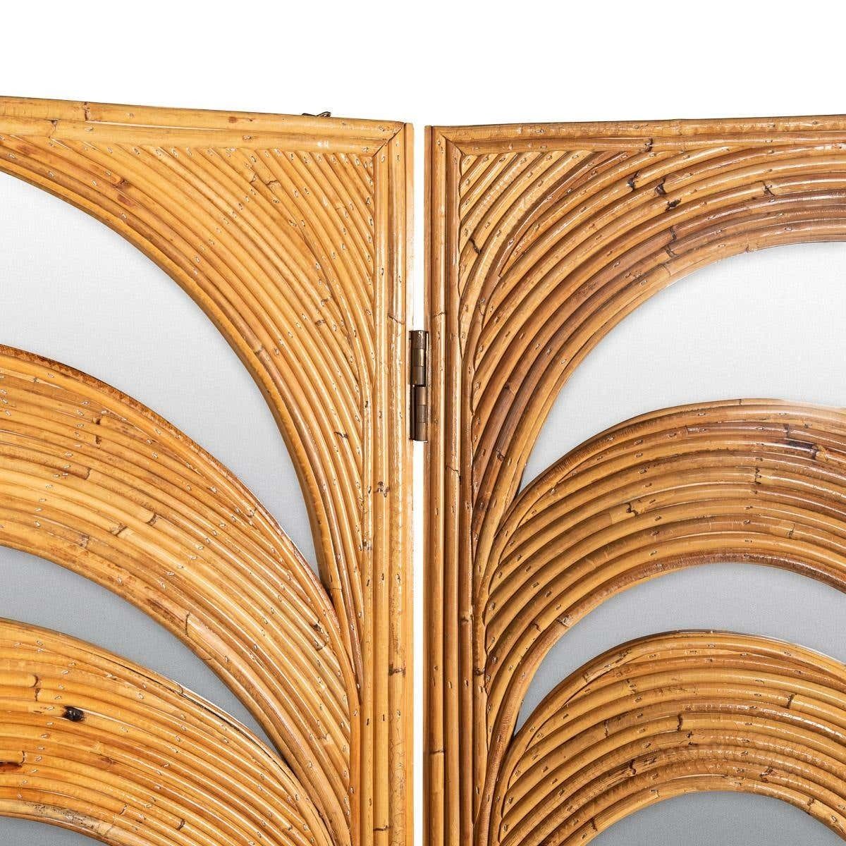 20th Century Italian Folding Mirror Screen 'Parma Series' Vivai Del Sud C1970 photo 12146.0