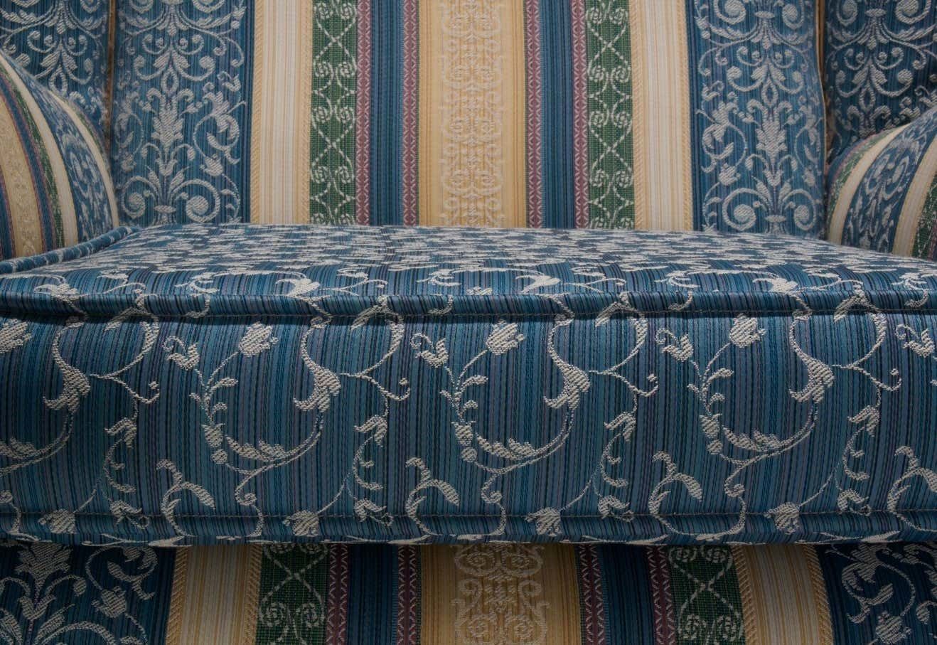 Set Of Two Lounge Chairs By I.S.A. In Silk Upholstery And Brass photo vinterior